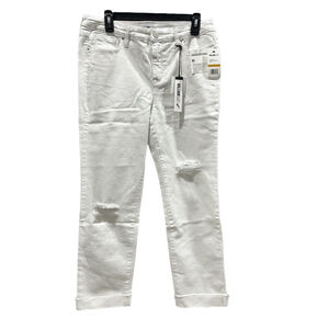 NWT William Rast Women's Misses Vintage Cuffed Boyfriend Jean, White, 25 regula